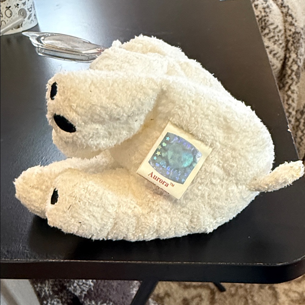 Ty Polar Bear Plush - Aurora - Picture 4 of 5